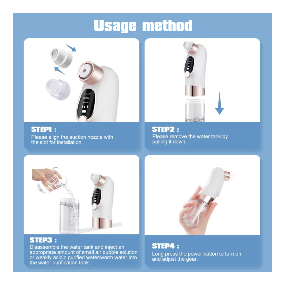 Miniatura 2 de Extractor puntos negros burbujas